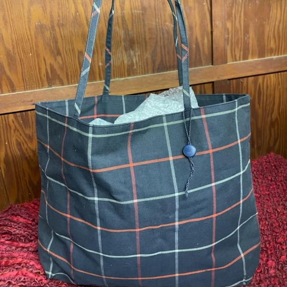 Burberry London Canvas Tote/Shopper Bag - Picture 2 of 9